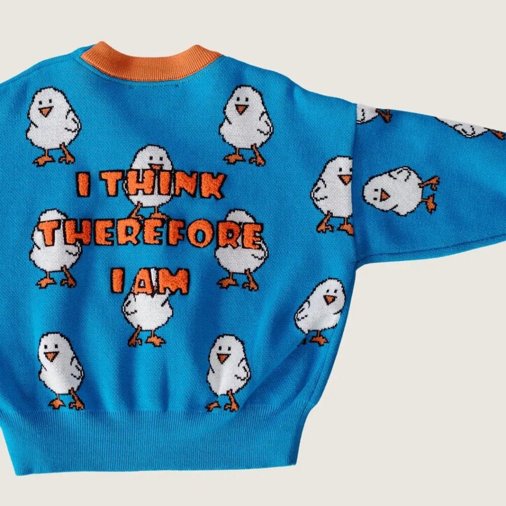 4T Unisex kids clothing - Chicklet Cardi - Picture 3 of 4